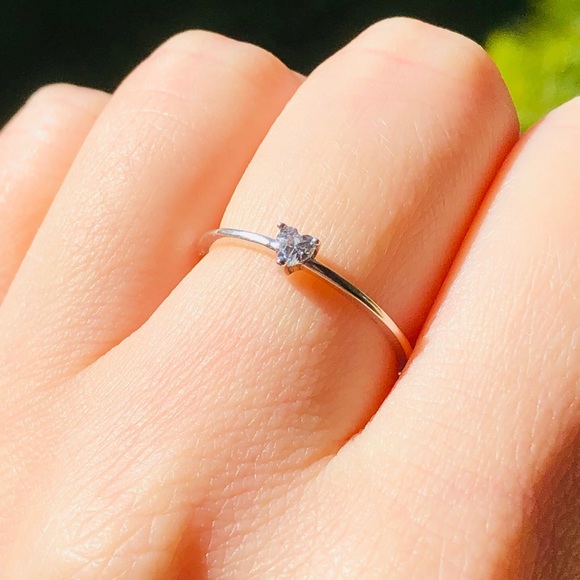 🤍💍New delicate heart sterling silver ring - Picture 4 of 6